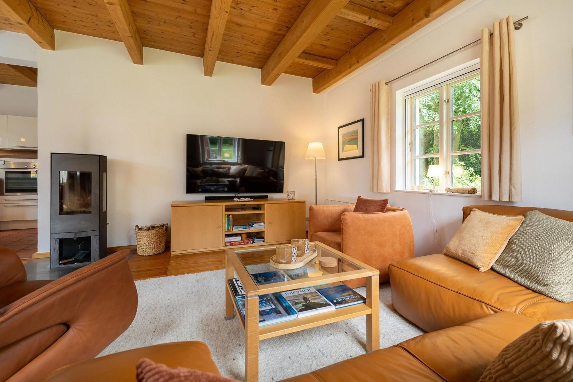 Ferienhaus Preetz 1A - Idylle Unter Reet Burtevitz Luaran gambar